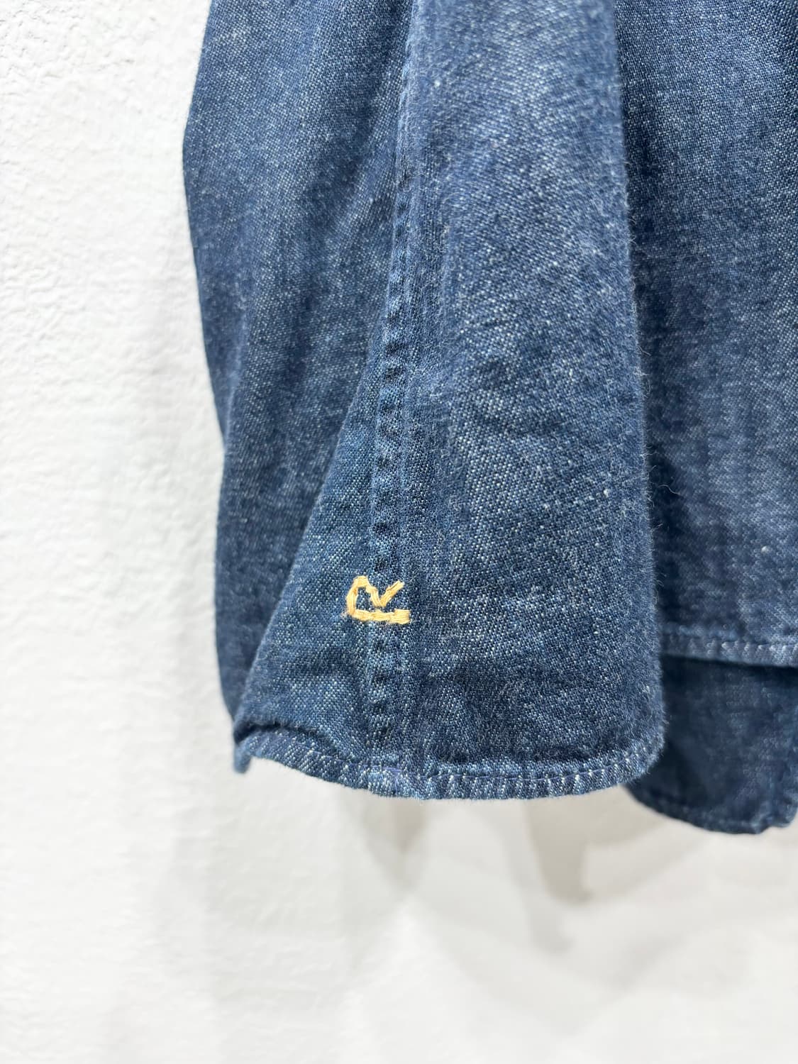 45rpm 데님 프릴 랩 베스트 상품이미지3