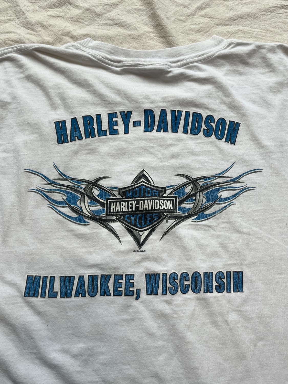 00s Made in USA 할리데리비슨 밀워키 롱슬리브 상품이미지8