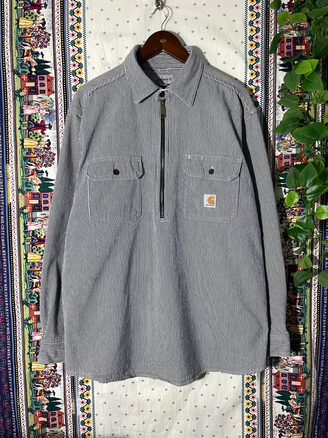 칼하트 스트라이프 워크 셔츠 상품이미지1