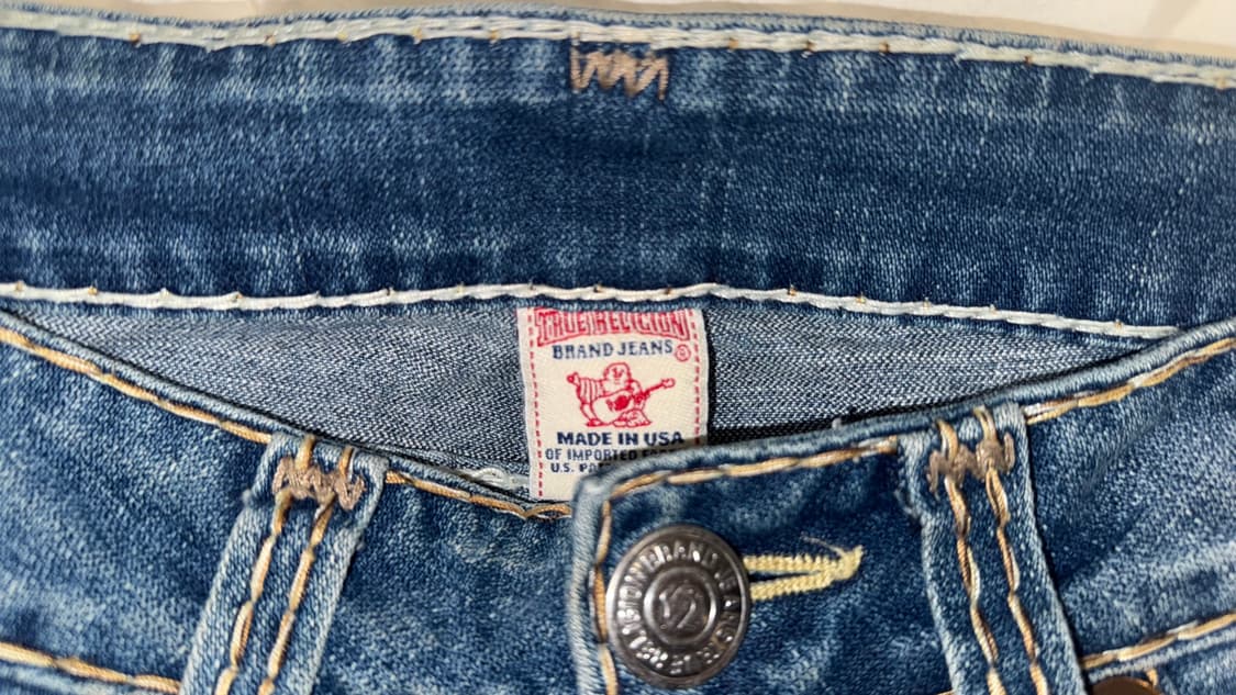 빈티지 트루릴리전 로우라이즈 진 상품이미지3