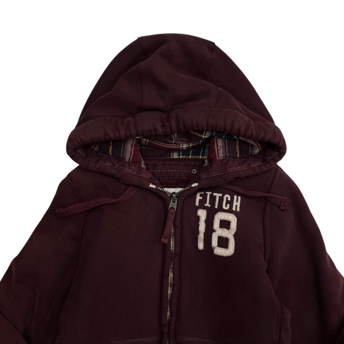 아베크롬비 패치로고 와인 후드자켓 S 상품이미지4