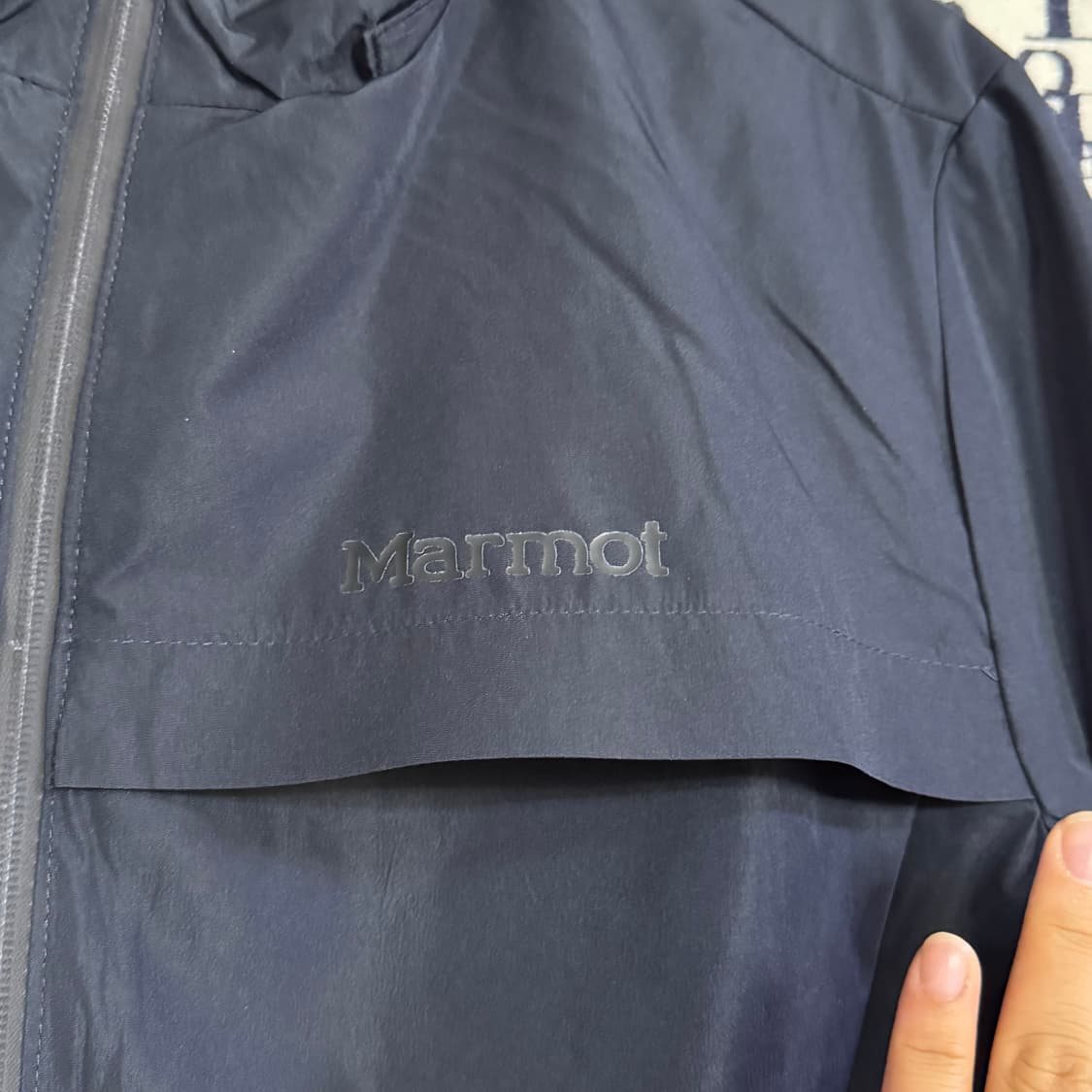 마모트 바람막이 자켓 네이비 100 상품이미지2