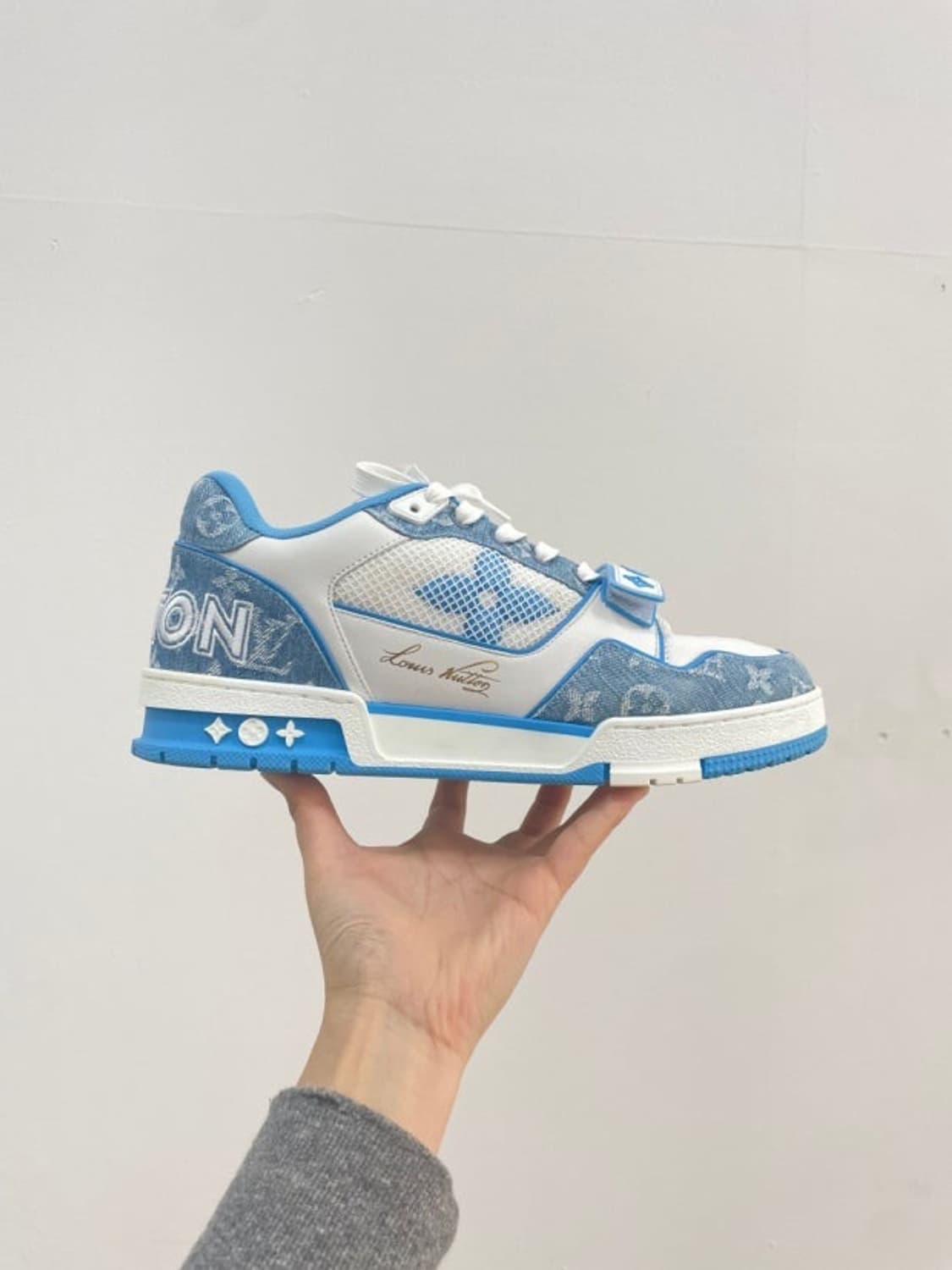 260~265/ 루이비통 벨크로 데님 마린 스니커즈 상품이미지1