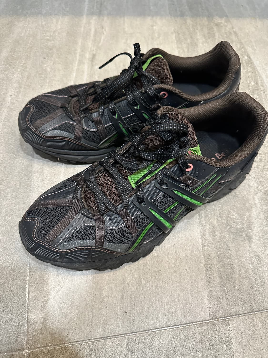 아식스 x 앤더슨벨 젤 소노마 15-50 블랙 그린 285 상품이미지1