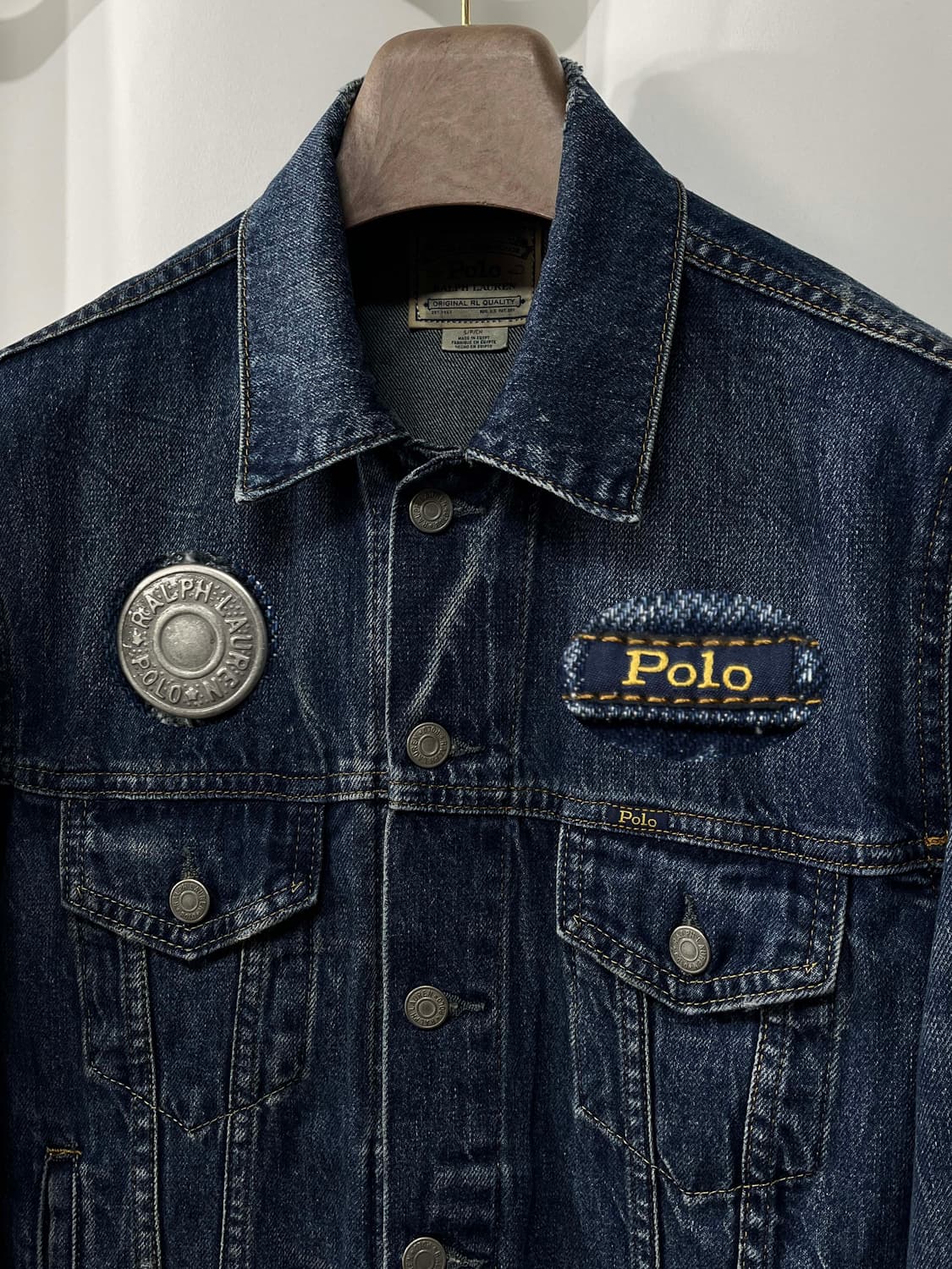 폴로 랄프로렌 이집트 페이드 워싱 데님 트러커 자켓 상품이미지6