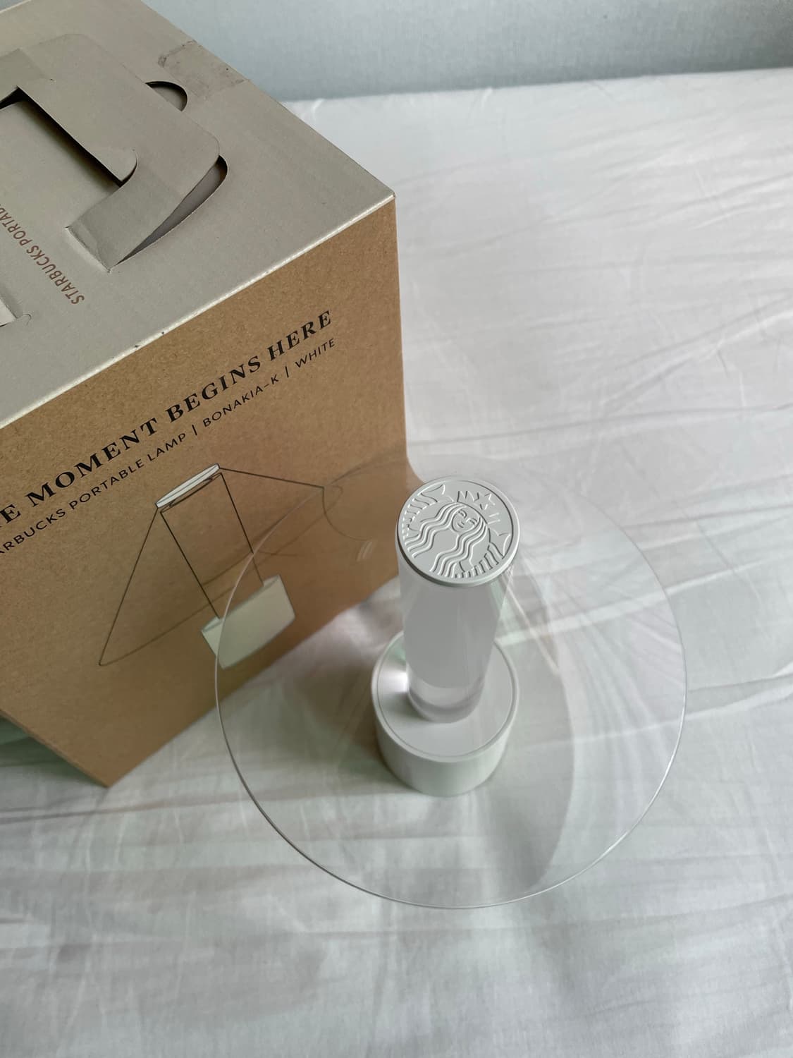 스타벅스 포터블 램프 K 화이트 미개봉 상품이미지4