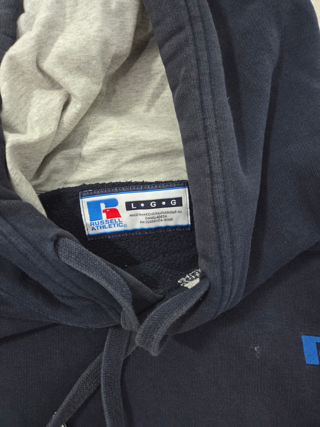 러셀 애슬레틱 네이비 후드티 상품이미지7