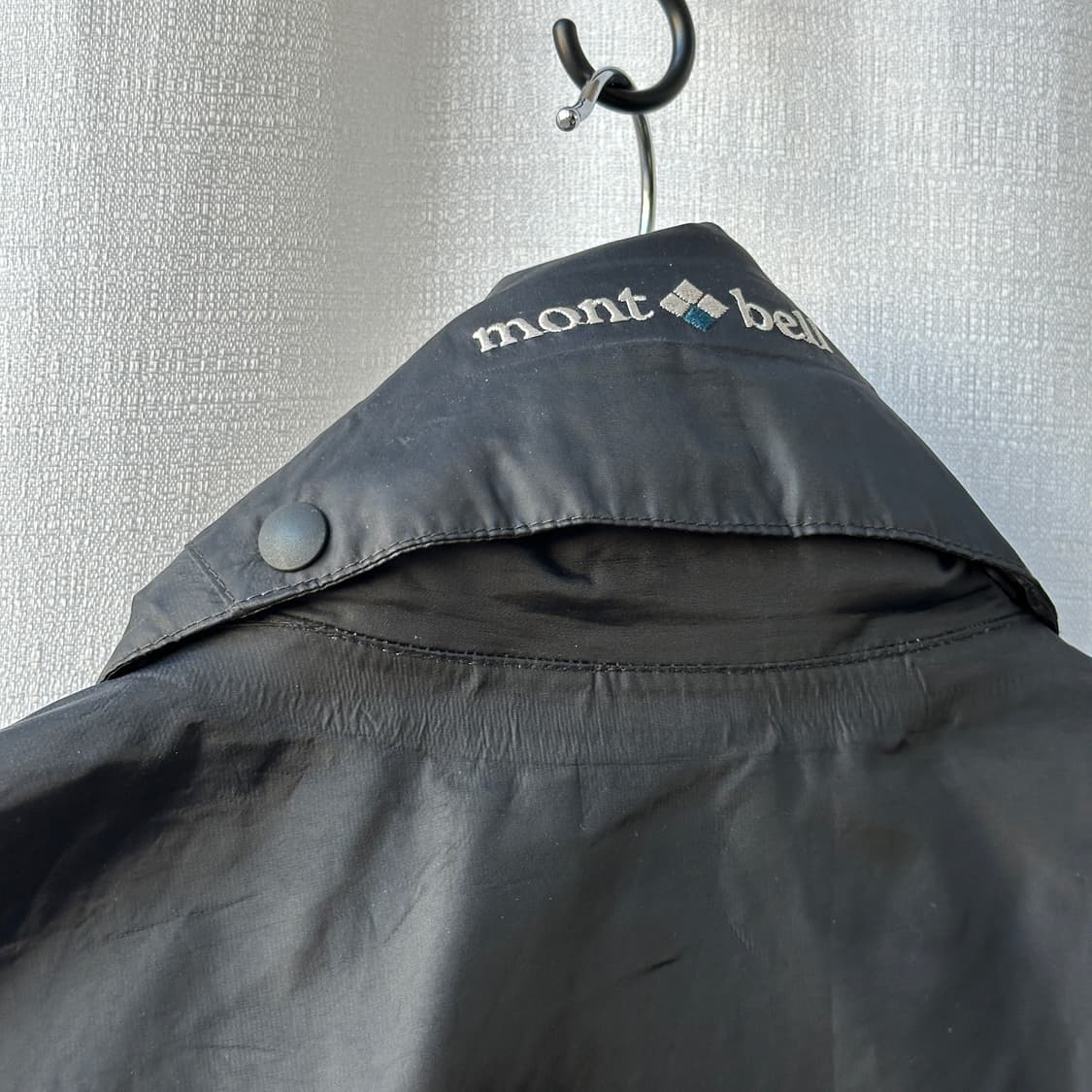 몽벨 재팬 나일론 마운틴 자켓 블랙 차콜 L 상품이미지9