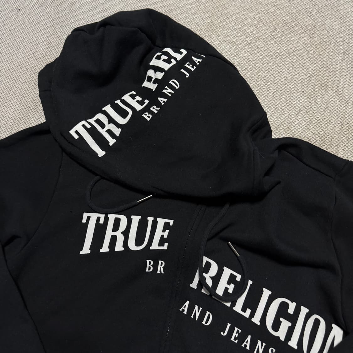 트루릴리젼 멀티로고 후드집업 상품이미지3