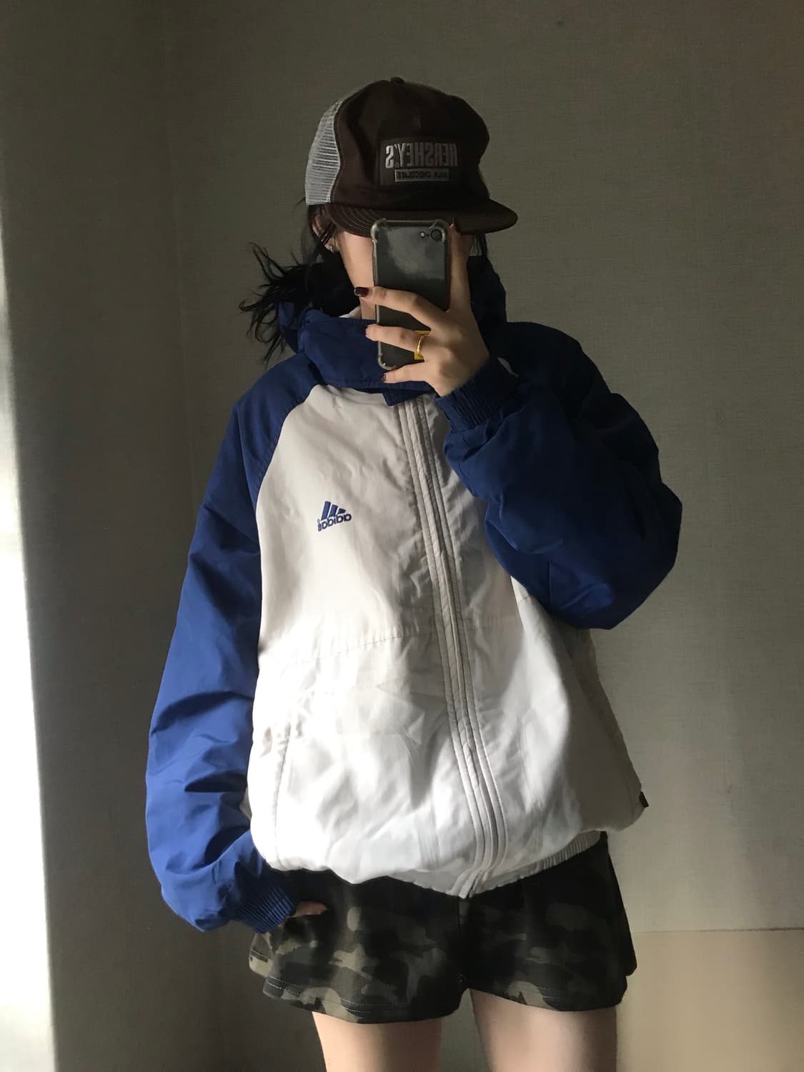 아디다스 흰파 나그랑 패딩 상품이미지2