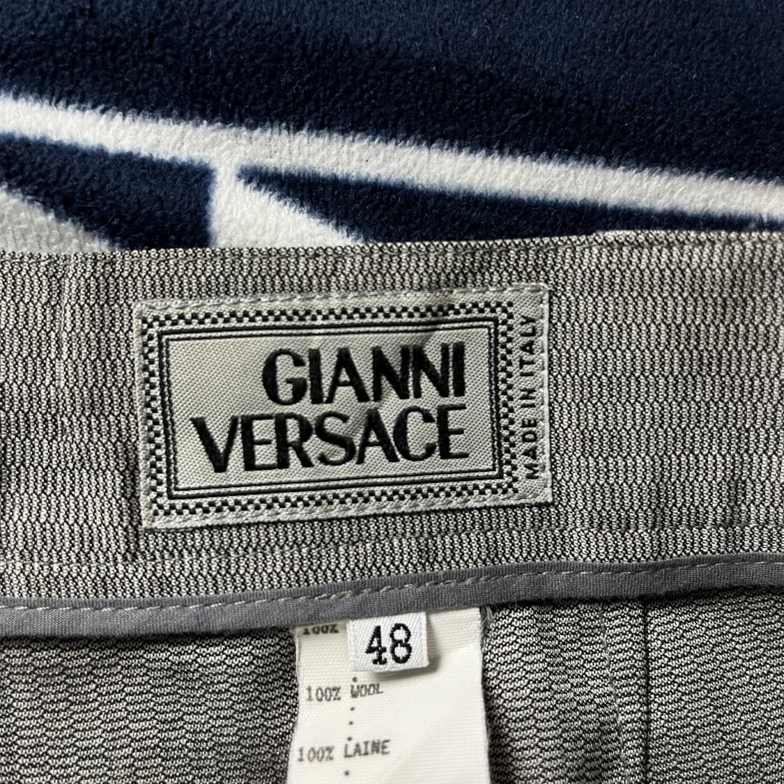 90s GIANNI VERSACE(made italy)빈티지 슬렉스 상품이미지3