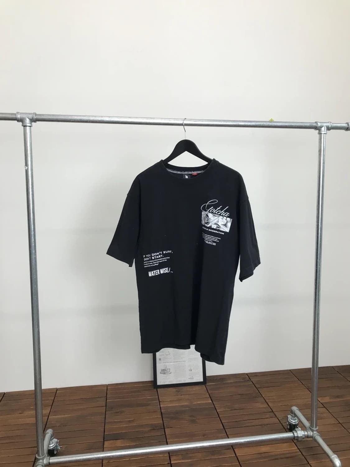 Gotcha Text Graphic Oversized Tee 상품이미지3