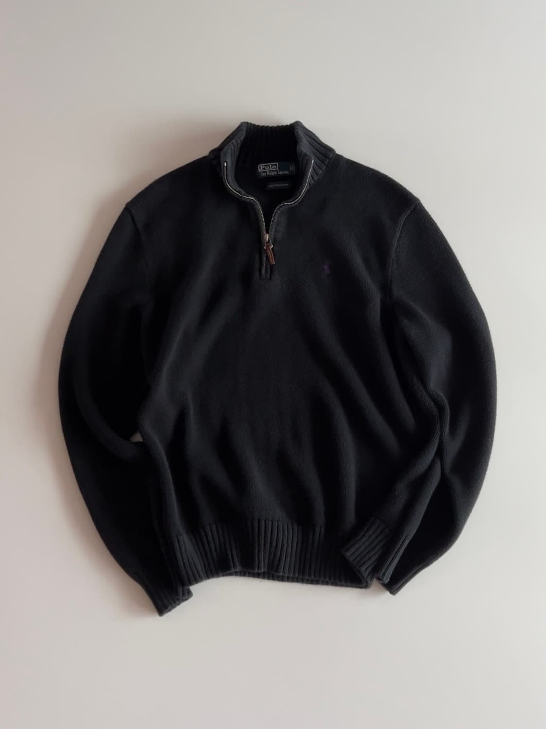 폴로 랄프로렌 쿼터집업 니트 L 상품이미지1