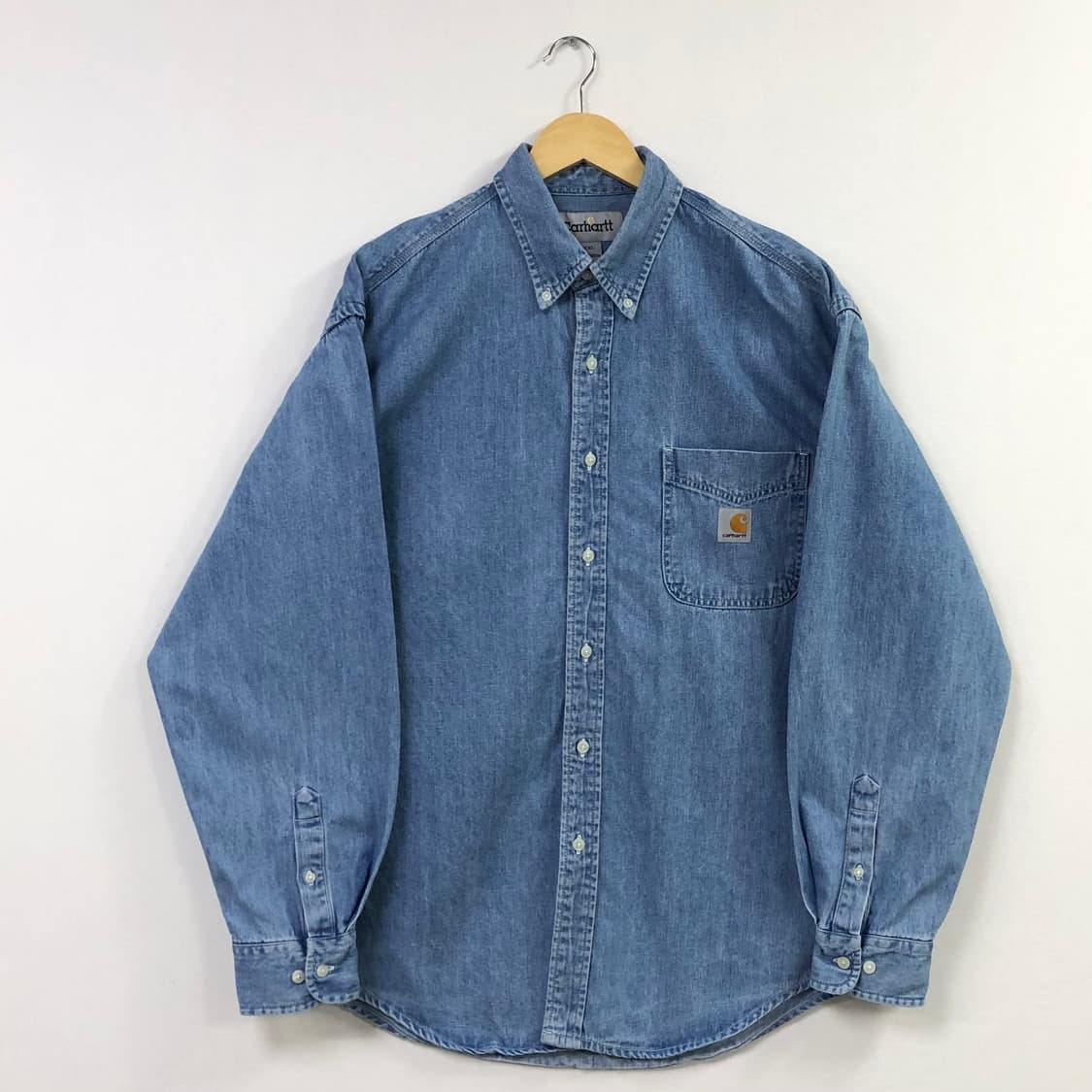 Xxl 칼하트 데님 셔츠 상품이미지3