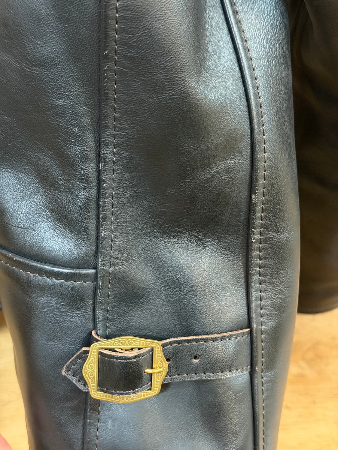 트로피클로딩 허밍버드 가죽자켓(프론트쿼터 홀스하이드) 상품이미지6