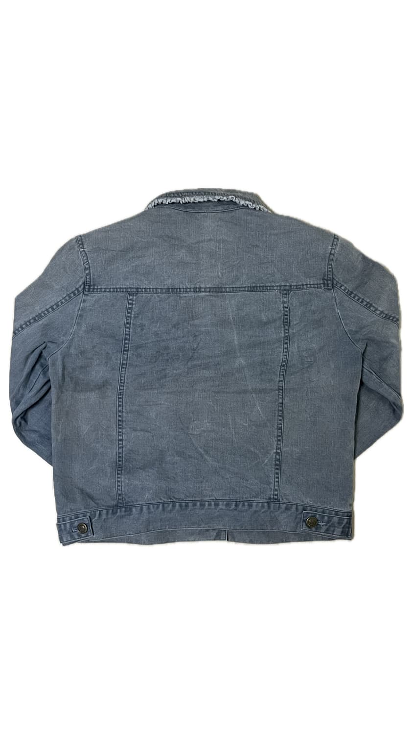 흑청 워싱 프릴 자켓 상품이미지6