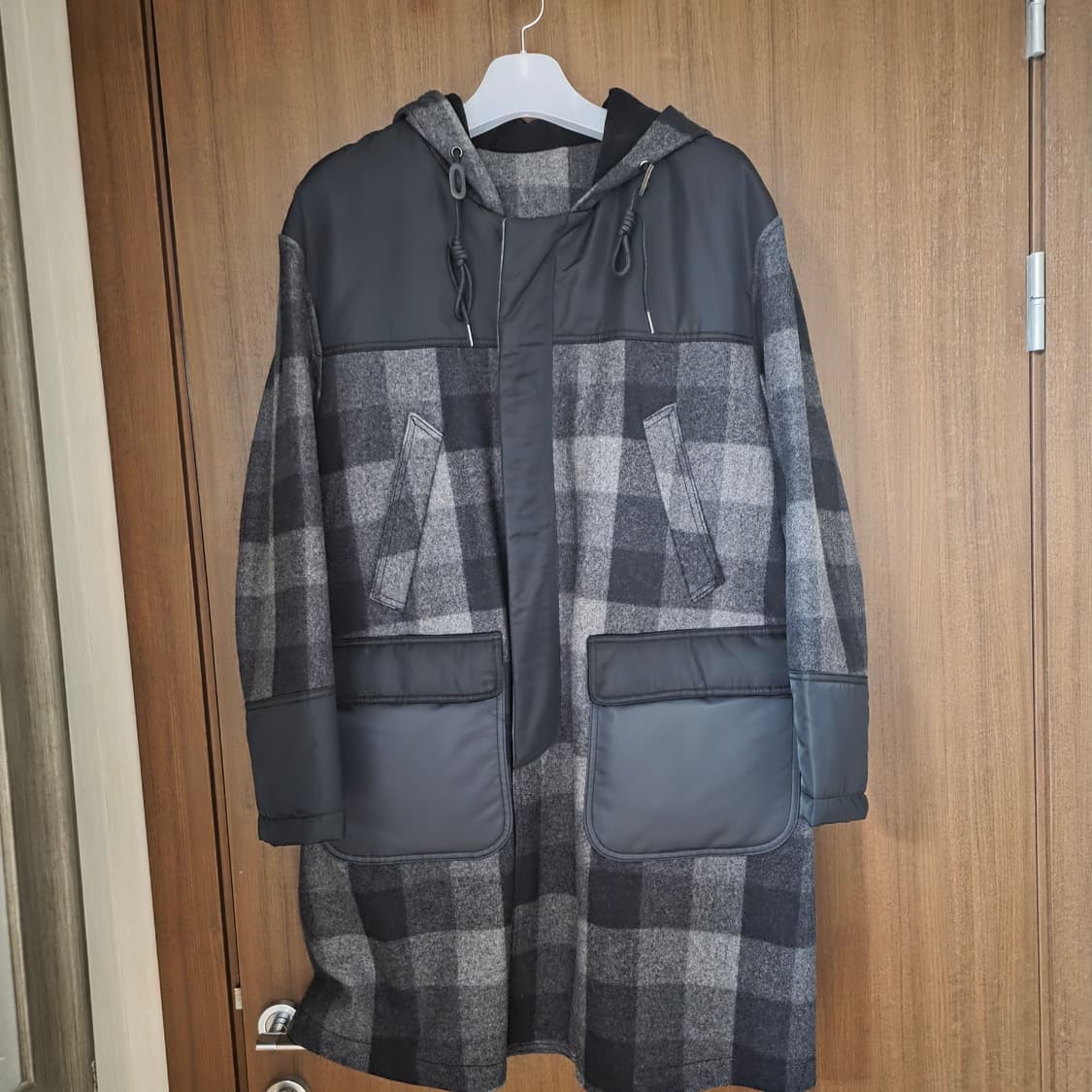 [L] GLEANPARK 후드 코트 상품이미지1