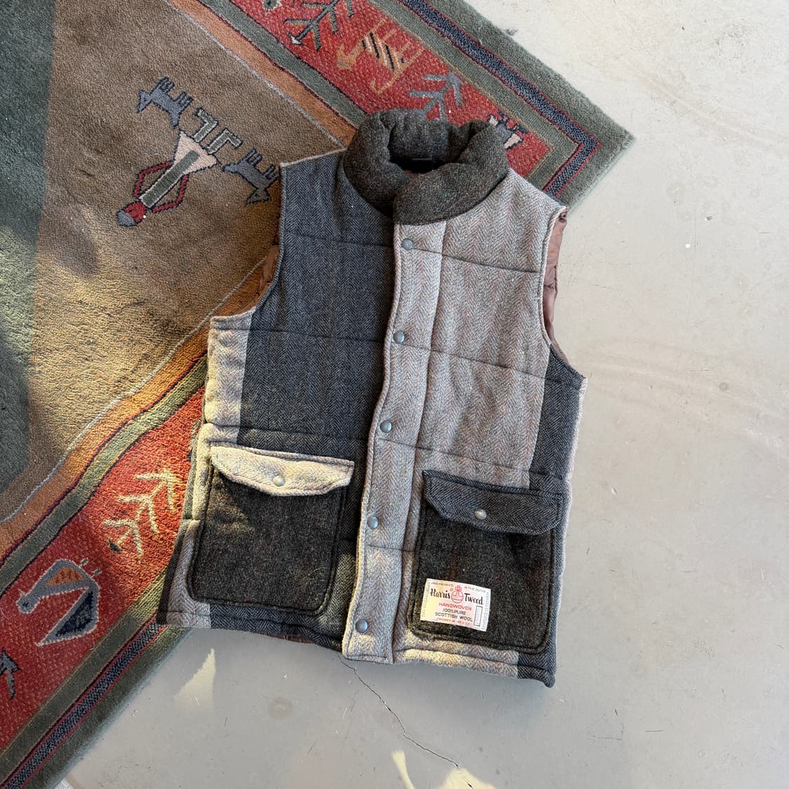 해리스 트위드 울 헤링본 베스트 상품이미지2