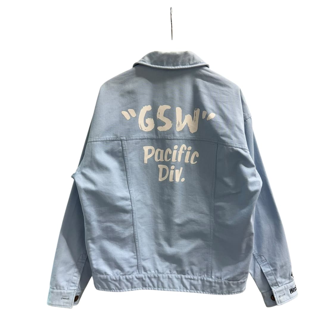[M] NBA 골든스테이트 데님 자켓 상품이미지4