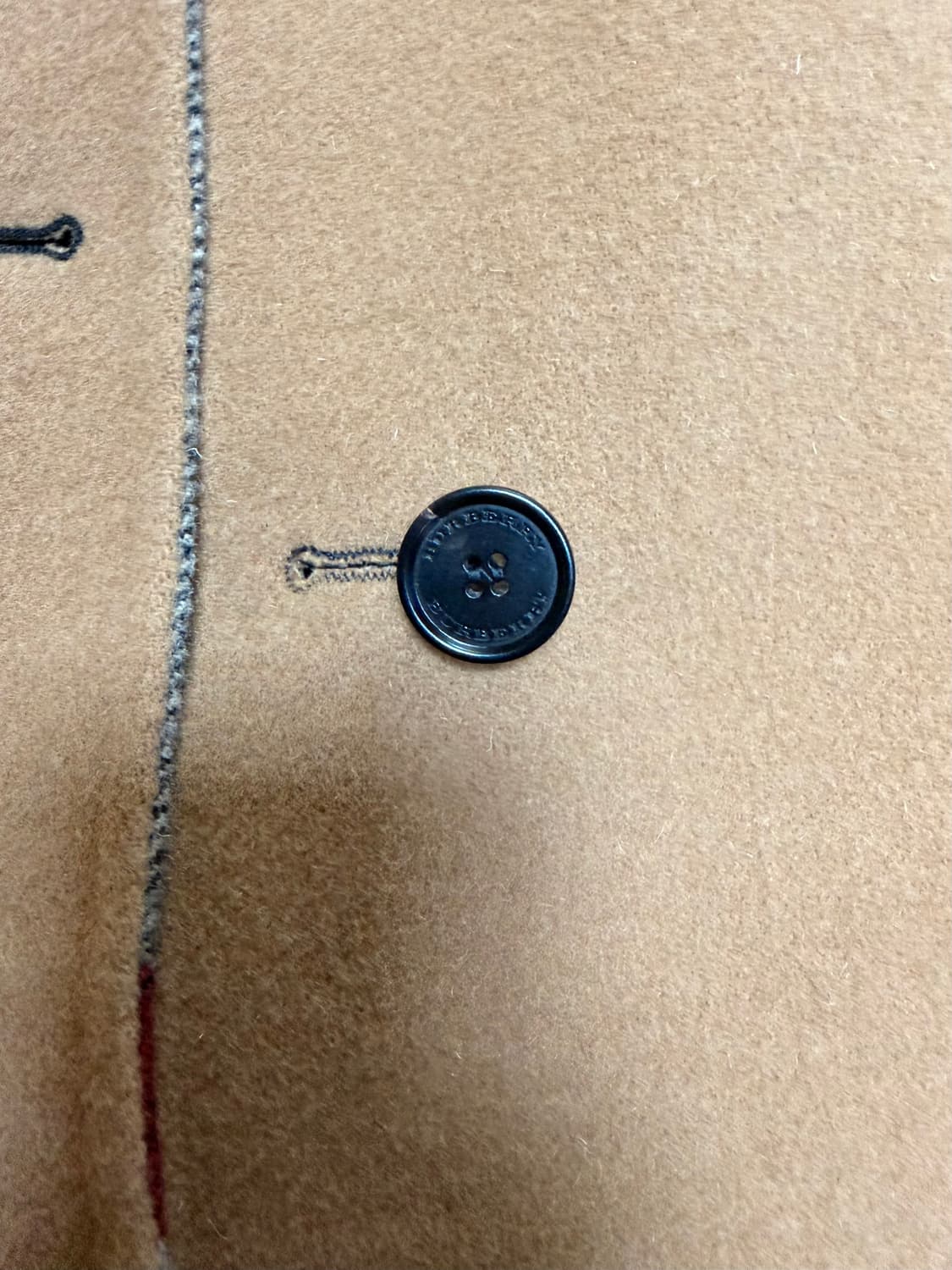 [새상품] 버버리 케이프 판초 양면코트 핸드메이드 상품이미지5