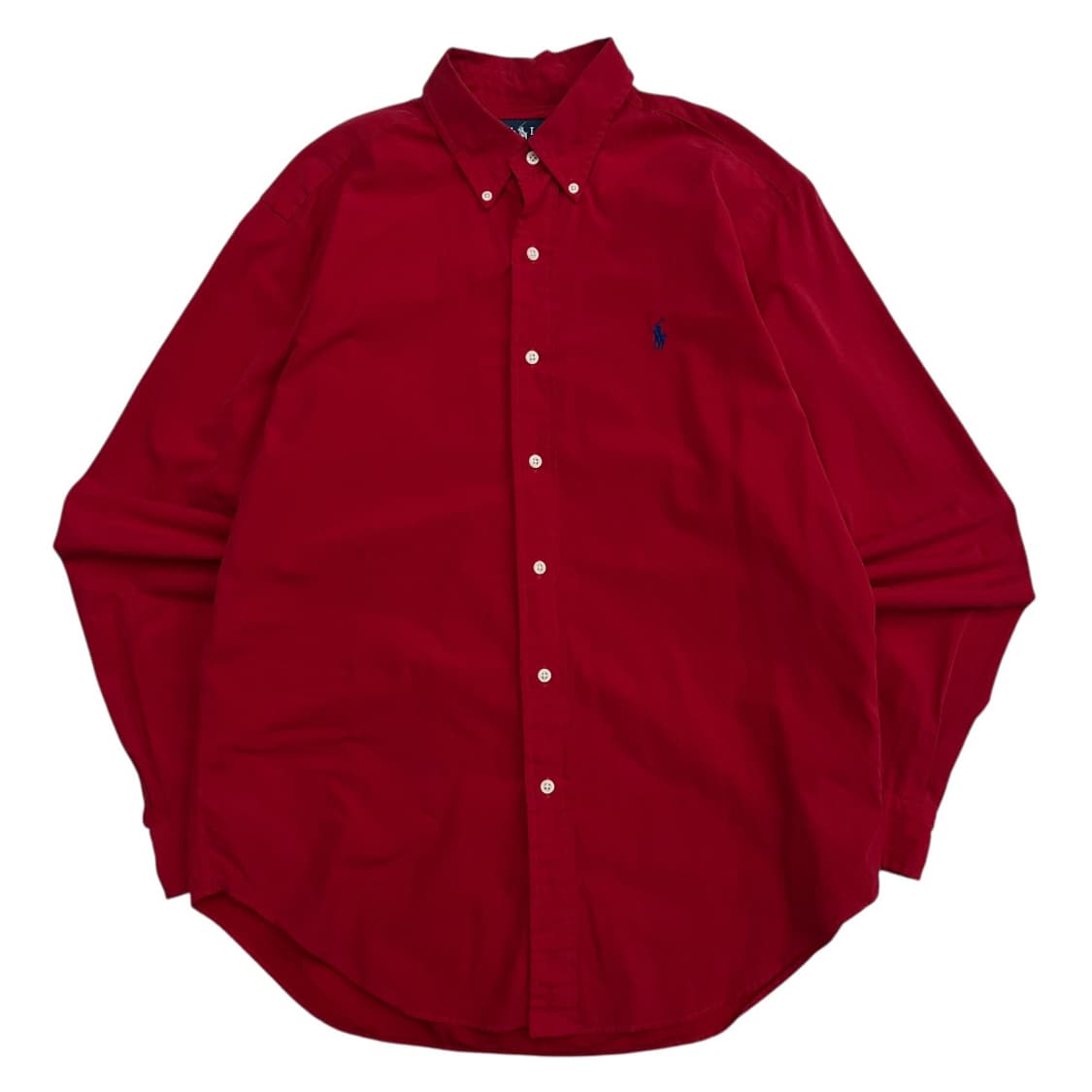 폴로 랄프로렌 블루포니 레드 셔츠 M 상품이미지2
