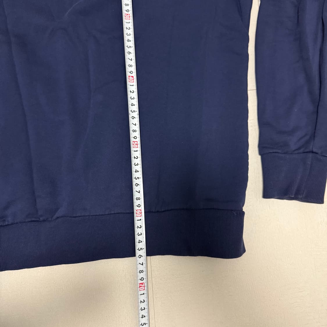 푸마 아이코닉 T7 크루넥 맨투맨 네이비 L 상품이미지3