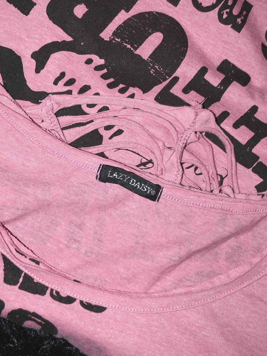 (lazy daisy) punk skull web t  상품이미지7