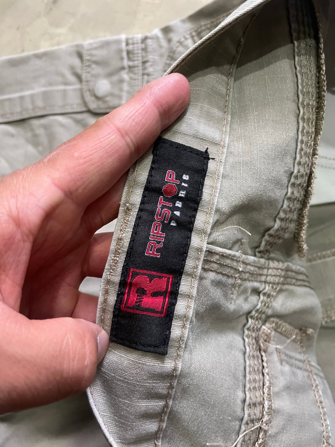 랭글러 립스탑 반바지 32 상품이미지6