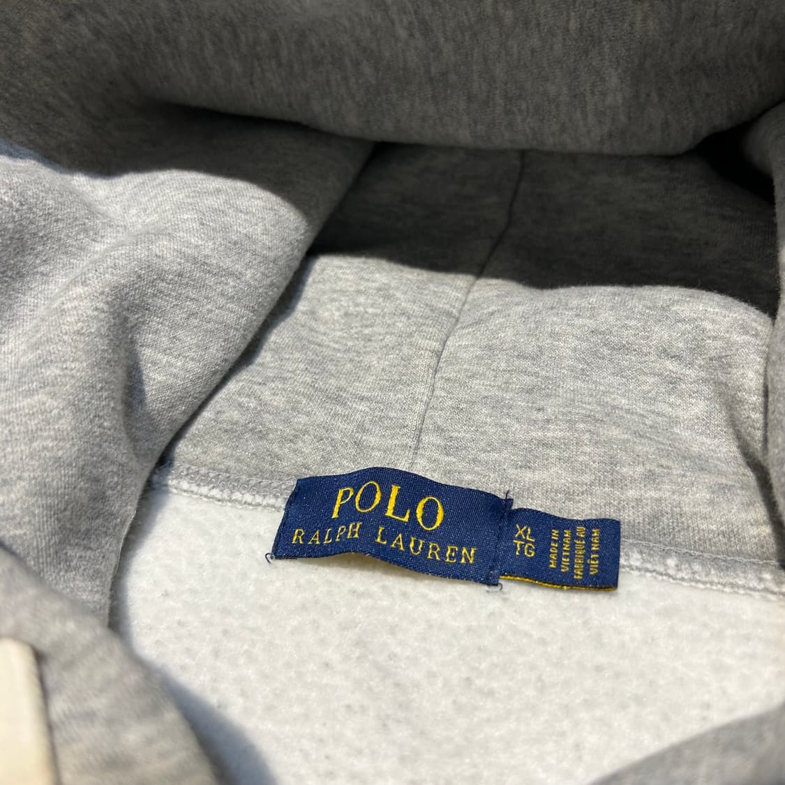 XL) 폴로 랄프로렌 그레이 후드티 기모안감 상품이미지7