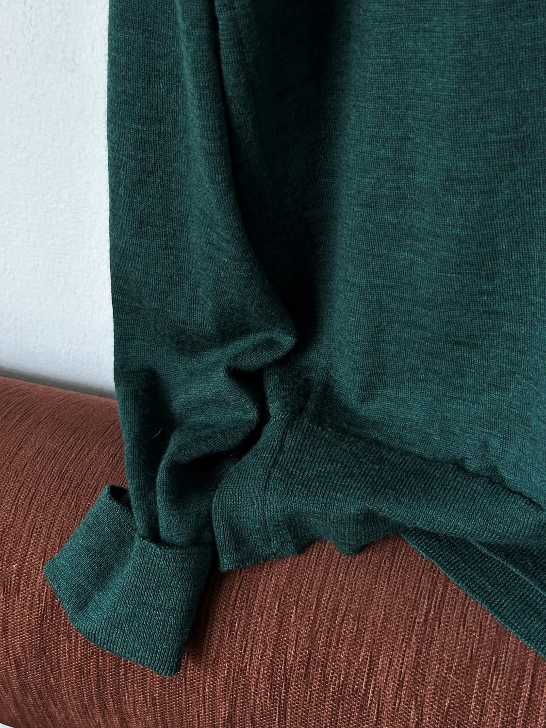 Superfinemerino wool polo knit  상품이미지6