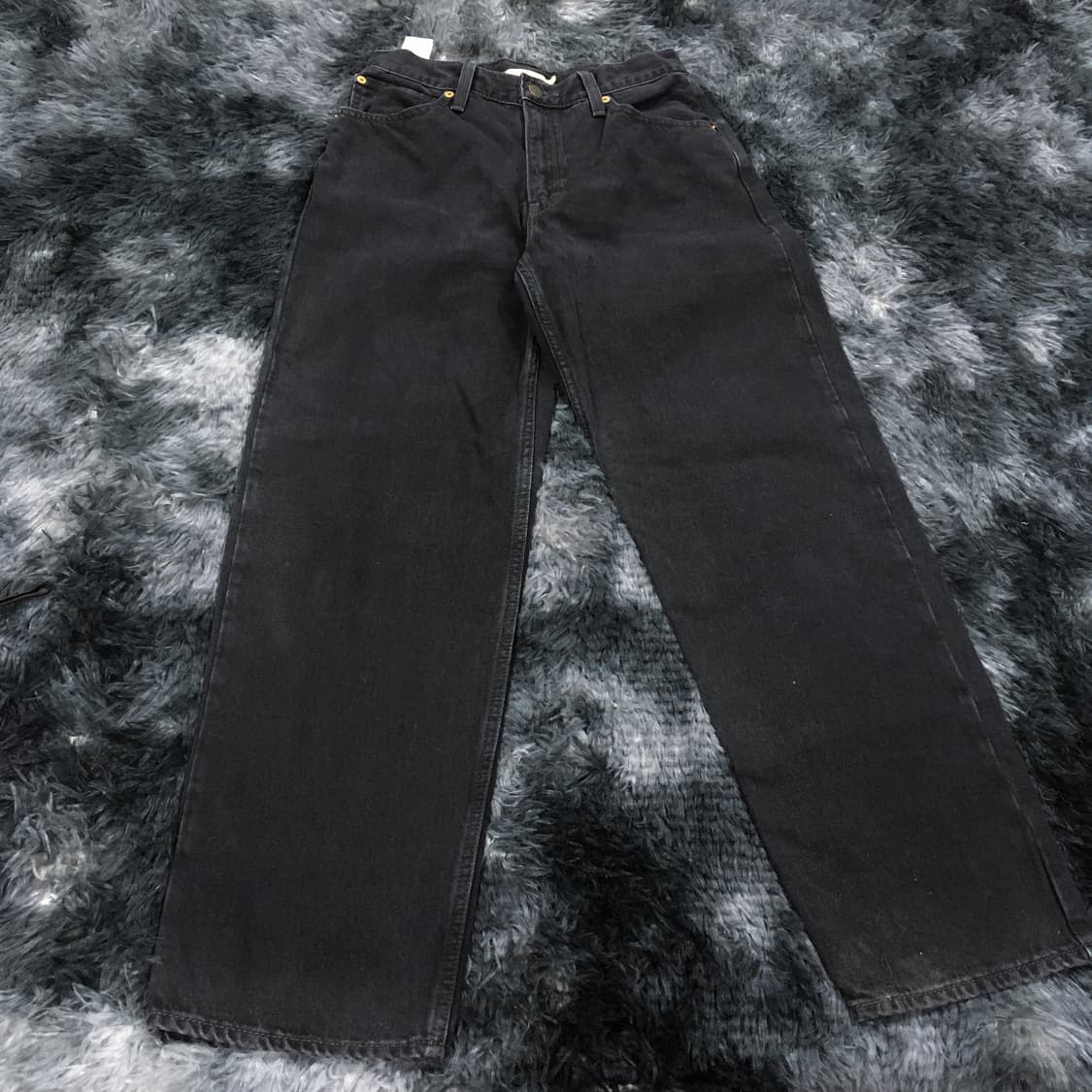 투티/0227 리바이스 프리미엄 dad jean 흑청 바지 오리지널 상품이미지1