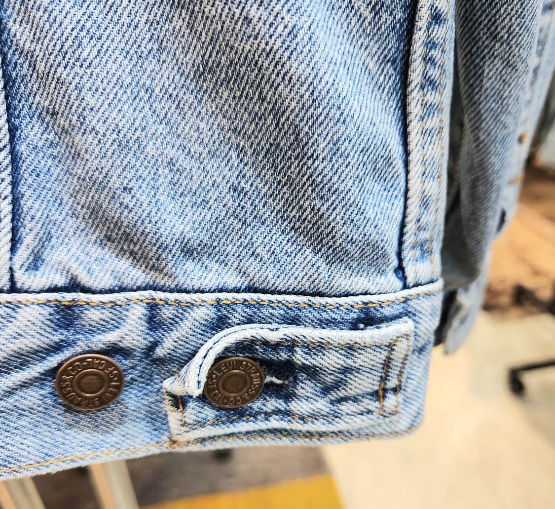 80s 리바이스 미국산 70505-7417 데님 빈티지 자켓 상품이미지7