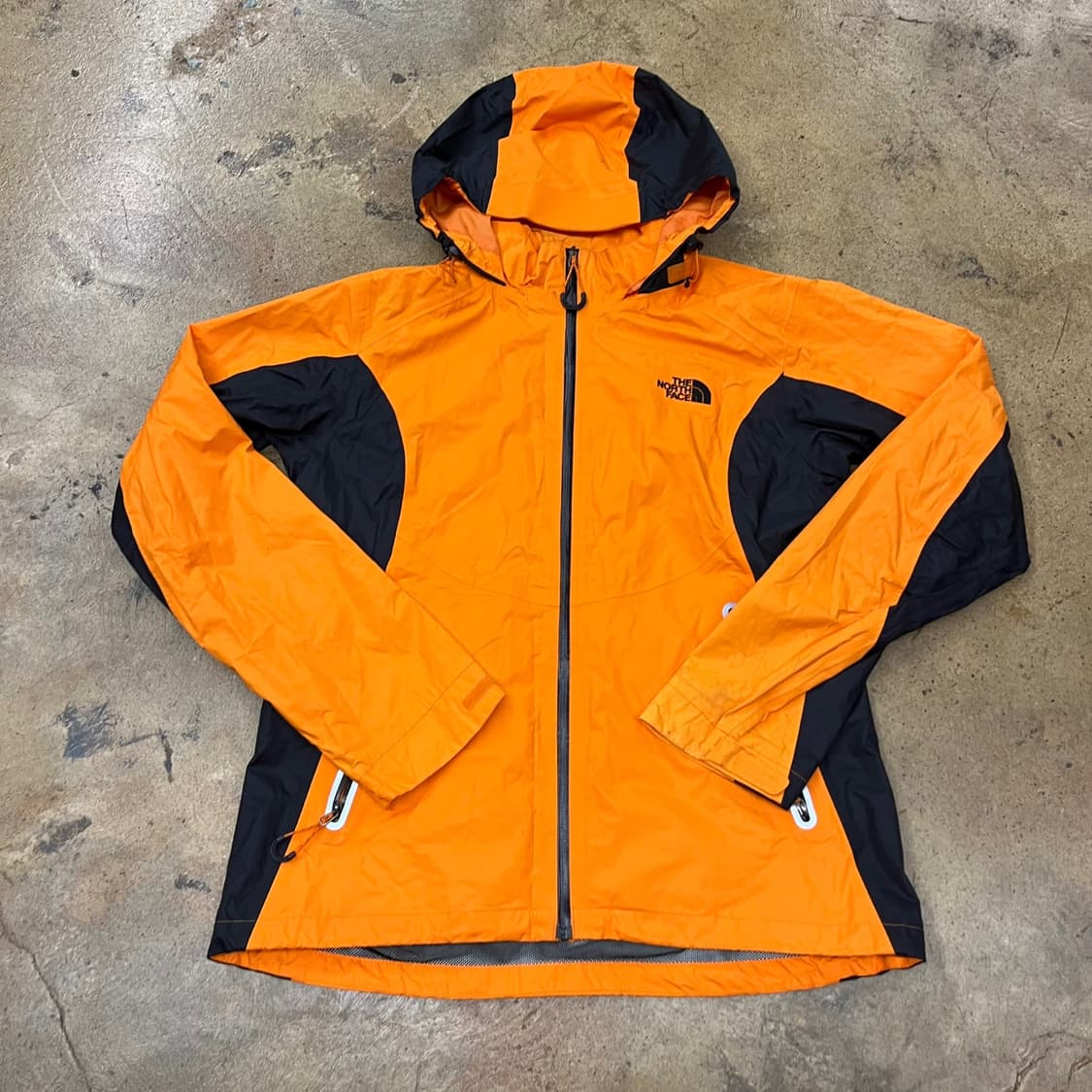 [정품/XL] 노스페이스 오렌지 블랙 바람막이 자켓 b17 상품이미지2