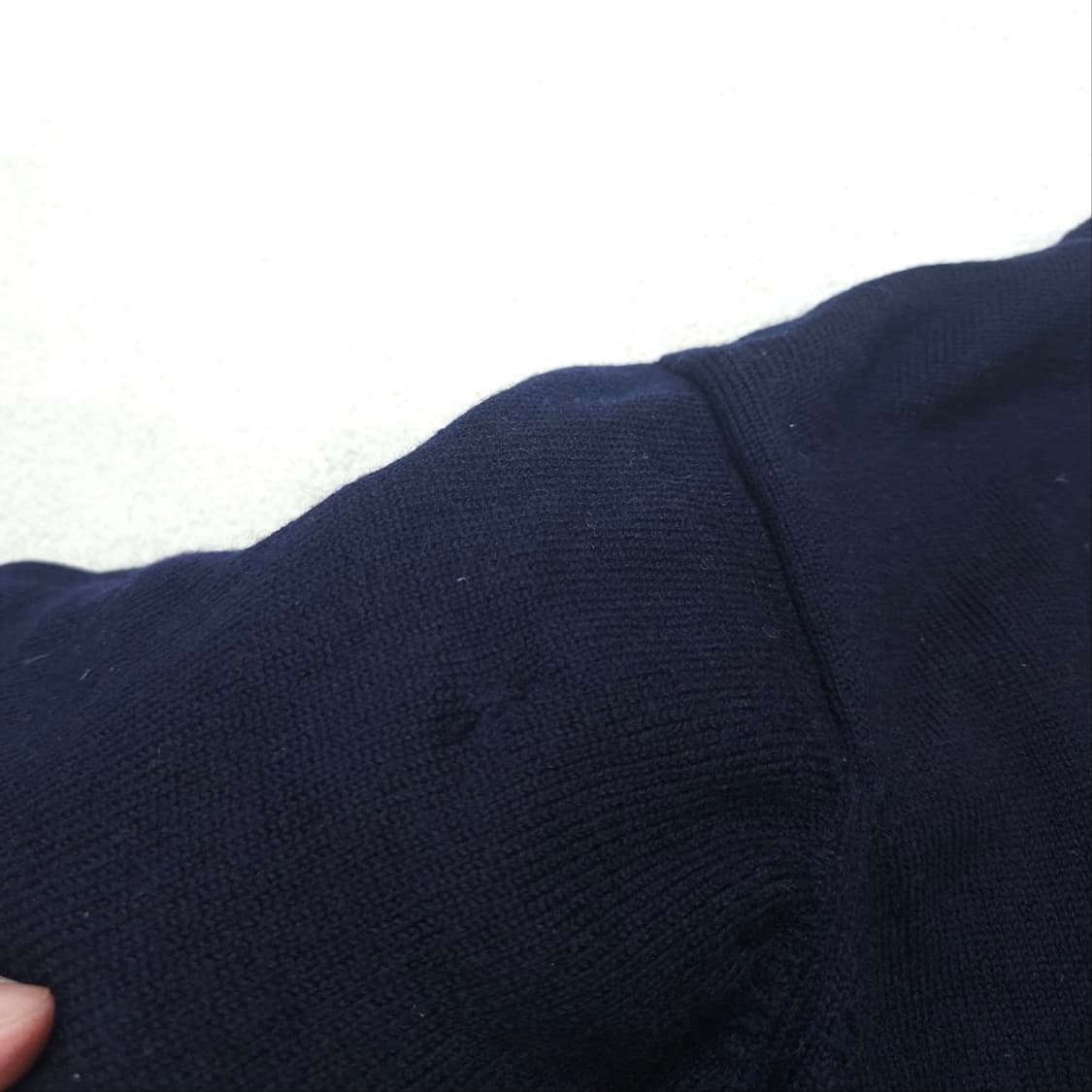 90s 버버리 아가일 메리노울 니트 상품이미지9