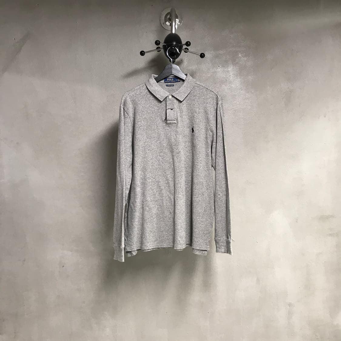 폴로 랄프로렌 PK 긴팔 카라티 그레이 L 상품이미지1