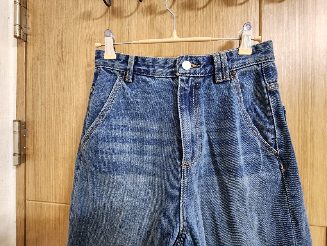 (26)여성 데케트 릴렉시드 와이드 데님 팬츠 상품이미지2