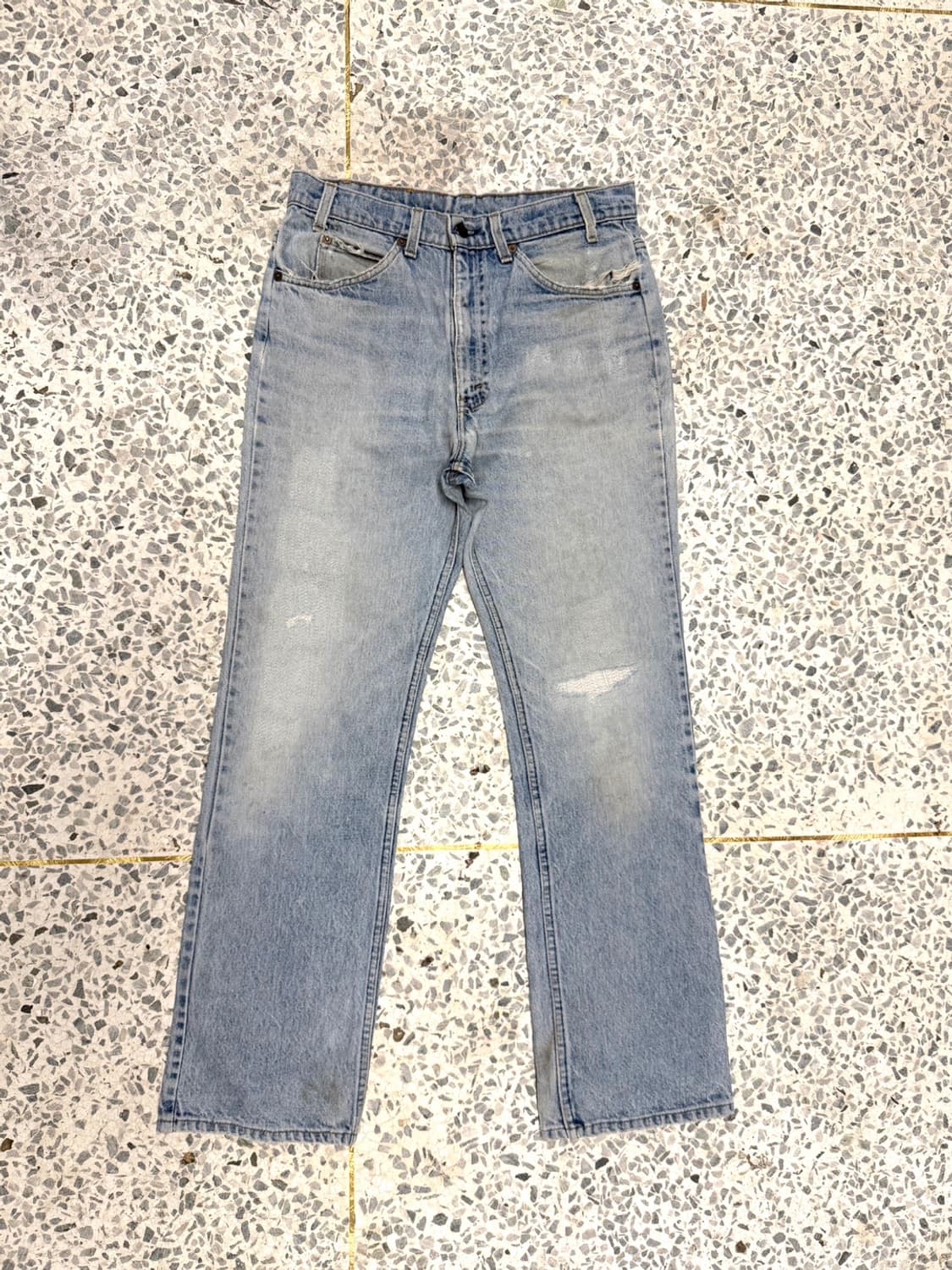 80‘s 리바이스 517 부츠컷 오렌지탭 상품이미지5