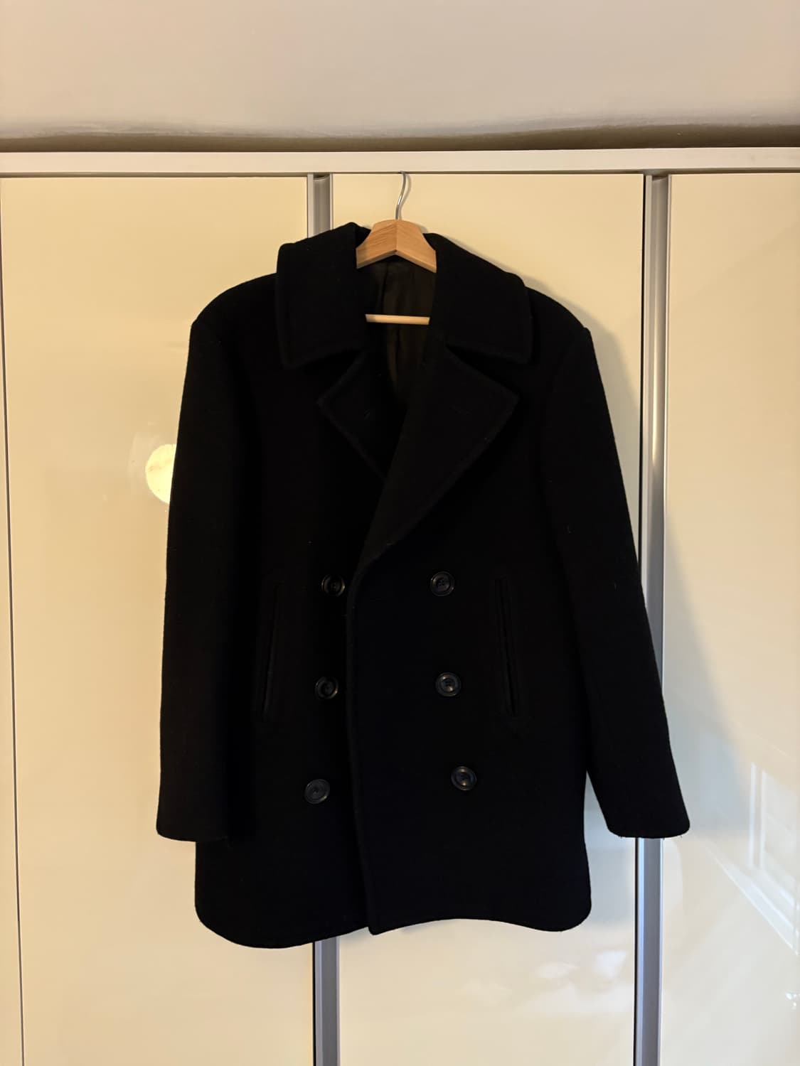 LEMAIRE 르메르 블랙 울코트 상품이미지1