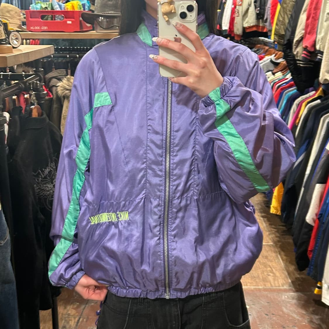 [HI] 나이키 바람막이 퍼플 상품이미지1