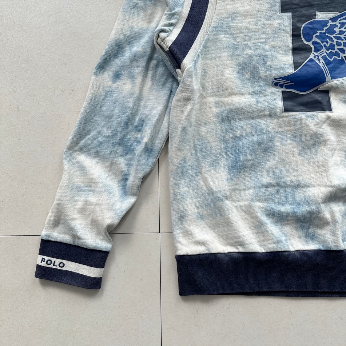 리미티드 폴로 랄프로렌 인디고 스테디움 P-WING 맨투맨 L 상품이미지4