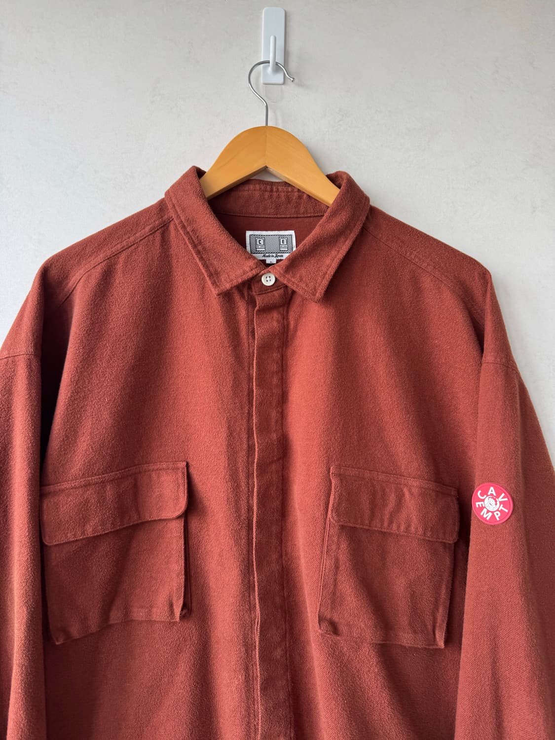 Fw24 카브엠트 플라넬 빅 셔츠 상품이미지2