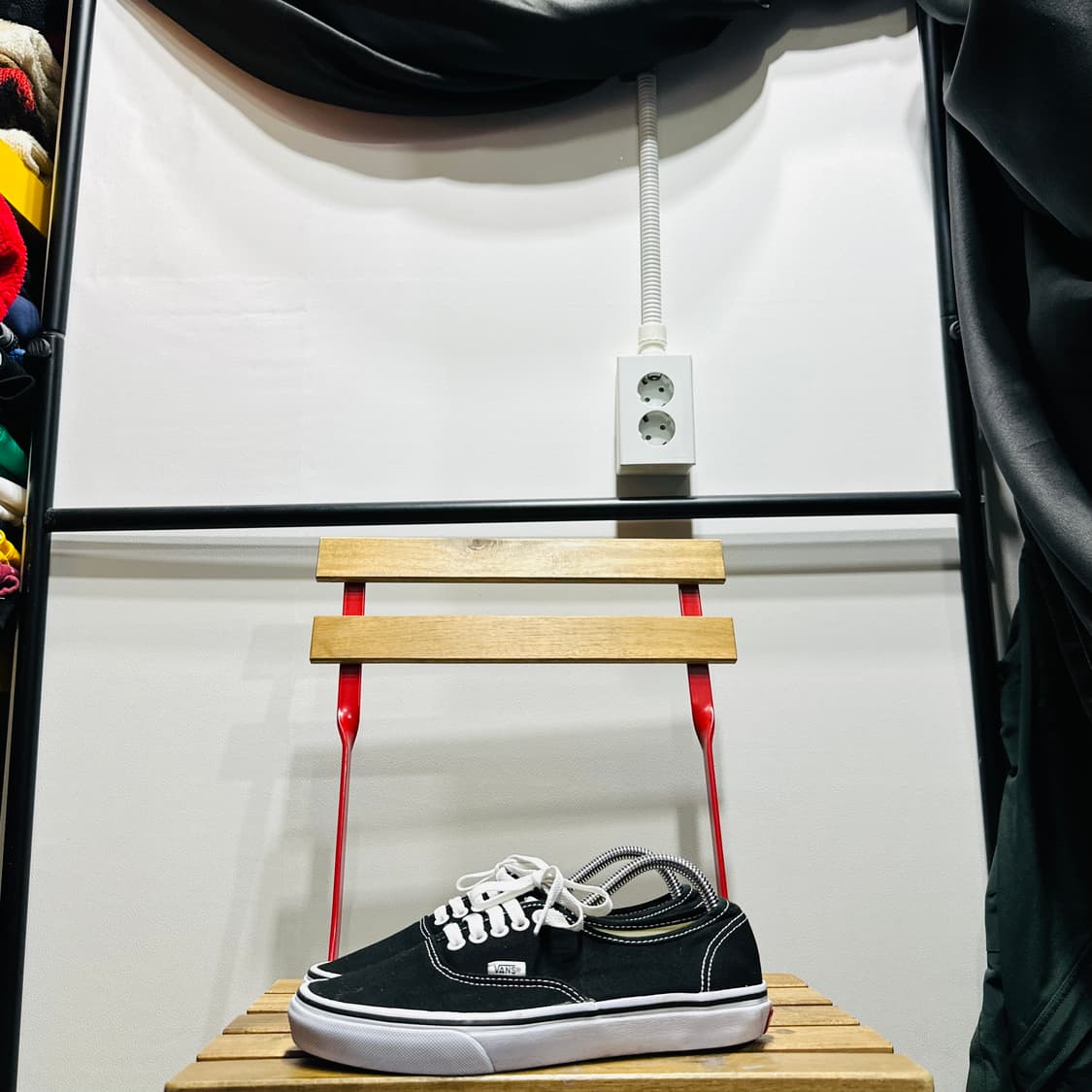 255) 반스 운동화 남성 남자 신발 어센틱 블랙 캔버스 상품이미지3