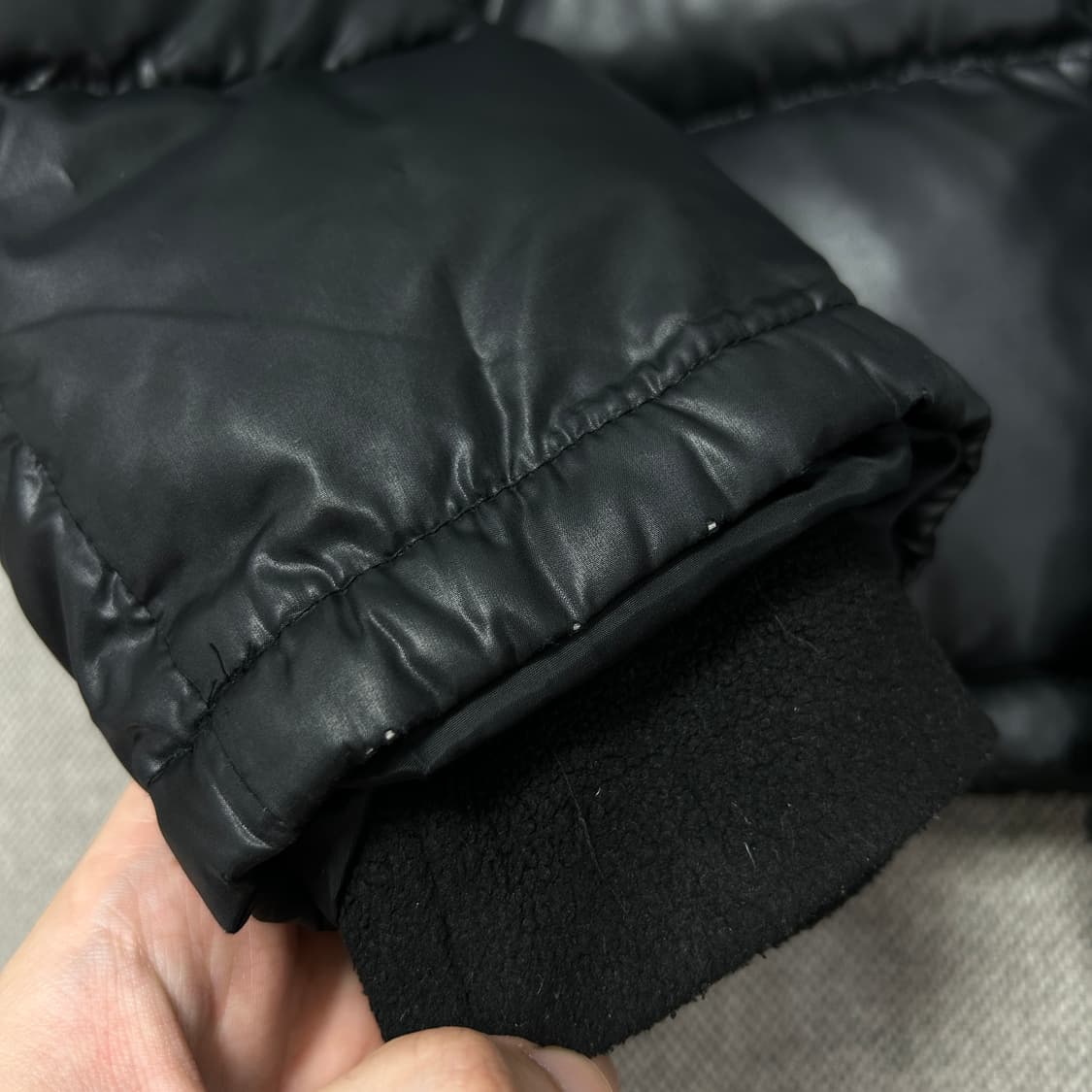 나이키 맨유 올드스쿨 유광 패딩(M) 상품이미지7