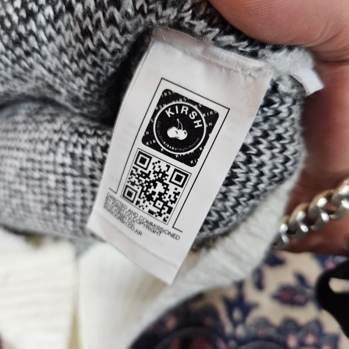 키르시(KIRSH) 21f 위티버니 크롭 니트 Free 상품이미지4