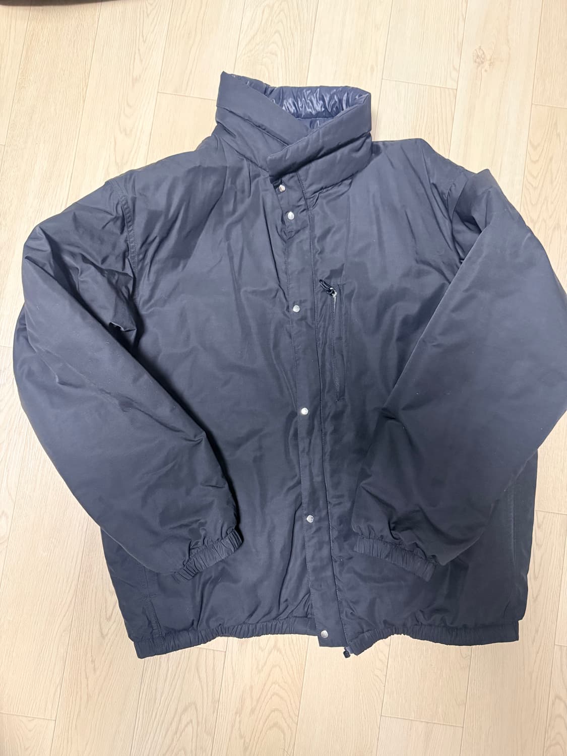 25fw 나나미카 리버시블 인슐레이션 블랙 상품이미지1