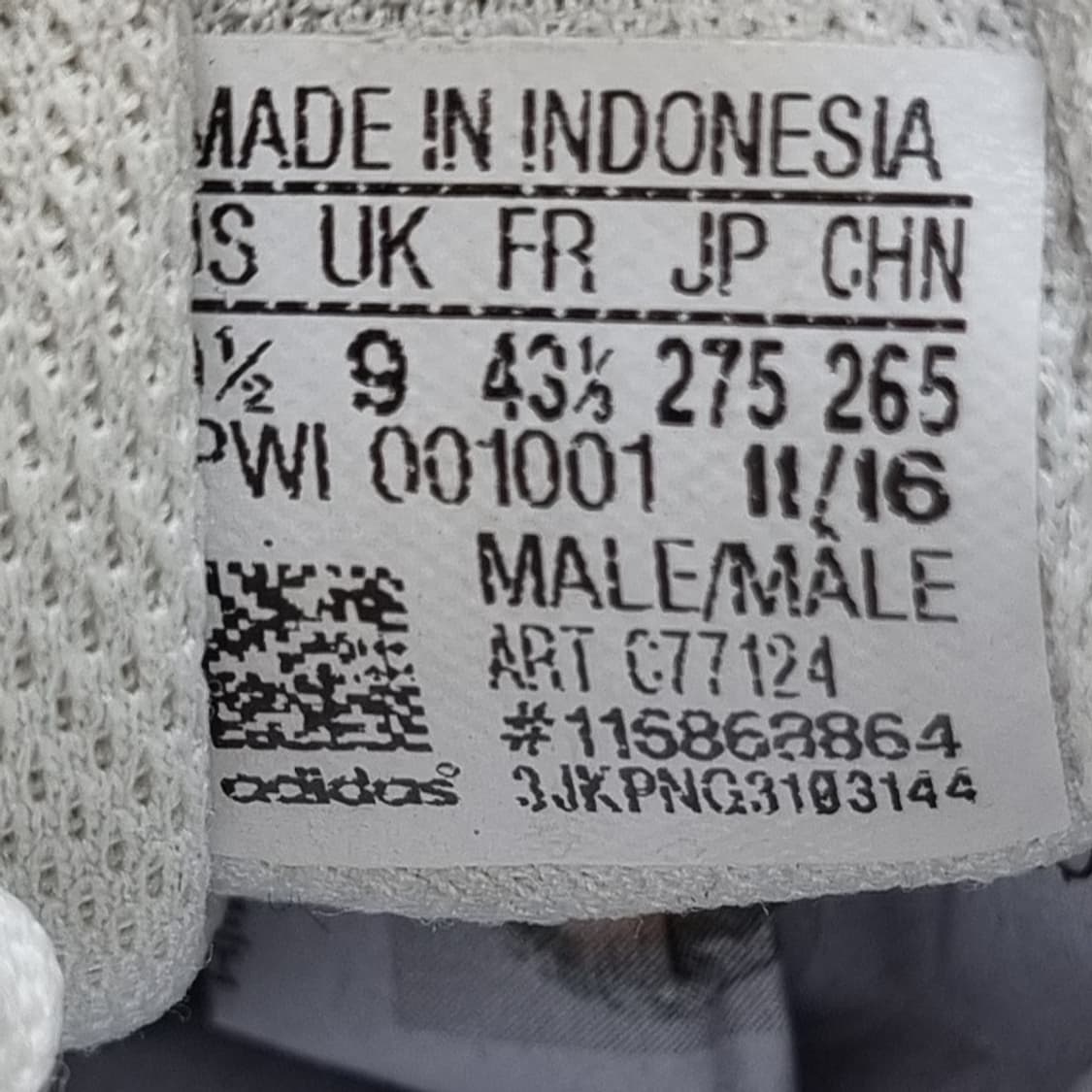 아디다스 슈퍼스타 흰검 운동화 275 상품이미지6