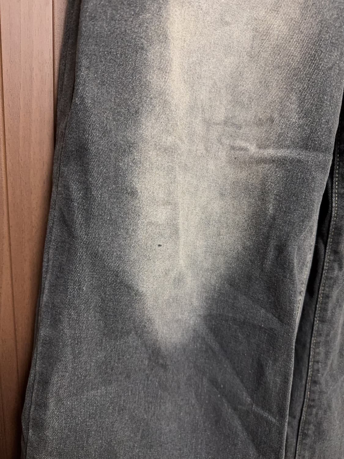 에이블리 무신사 지그재그 쉬인 워싱 와이드 데님 팬츠 상품이미지4