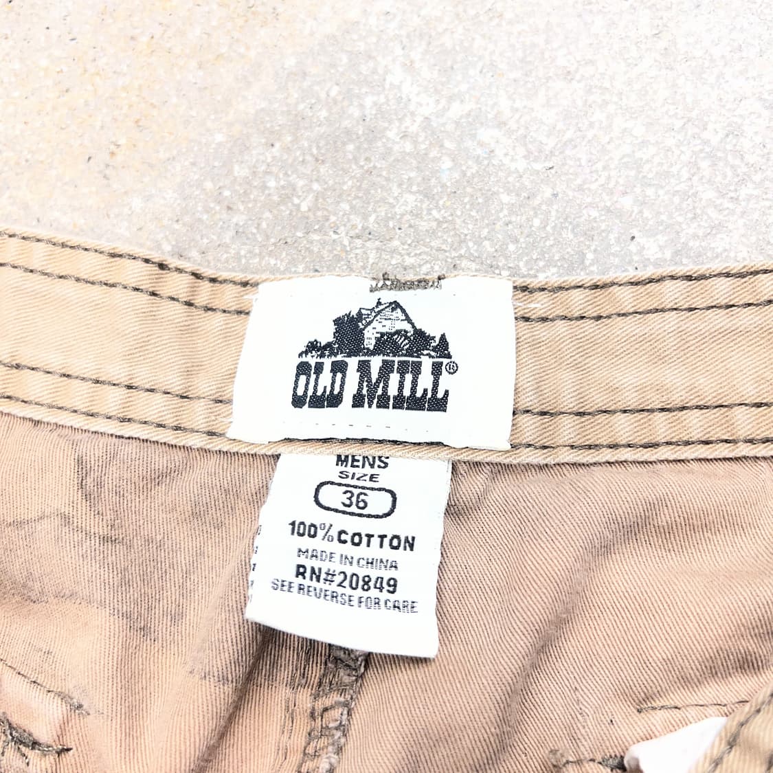 OLD MILL 카모 반바지 상품이미지9