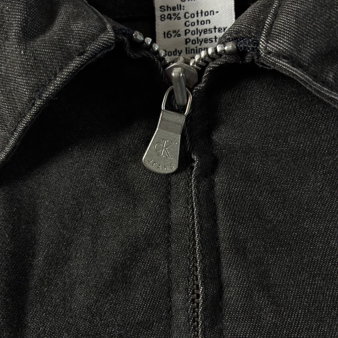 Calvin klein  캘빈 클라인 블랙 캔버스 워크 자켓  상품이미지4