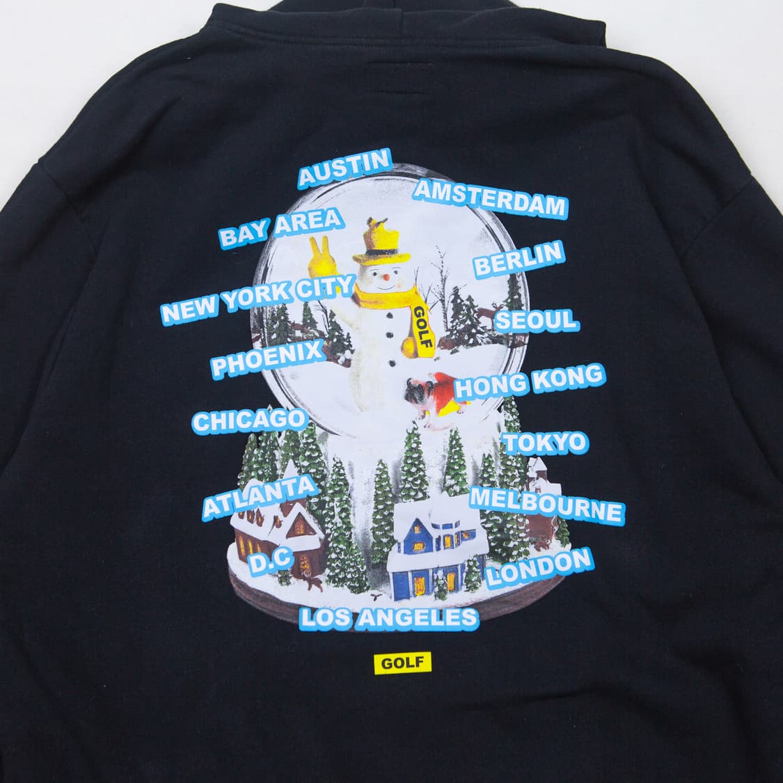 23FW 골프왕 월드 팝업 후디 상품이미지6